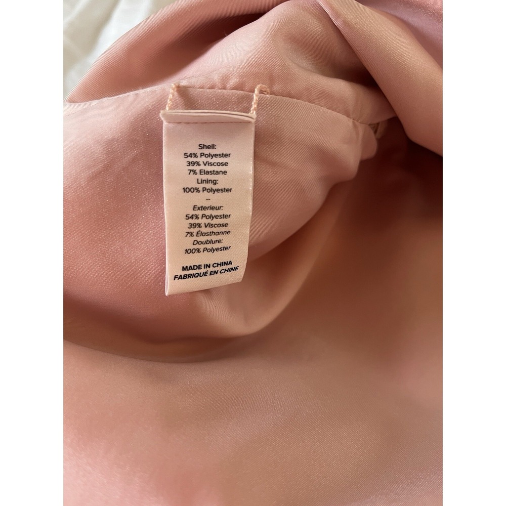 Cinq A Sept Stella Asymmetrical One Shoulder Formal Dress Pink Womens 6 - Picture 13 of 15